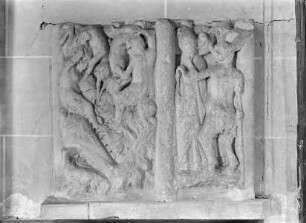 Relieffragment mit Darstellung der Hölle von einem Jüngsten Gericht