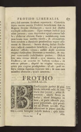 FROTHO LIBERALIS