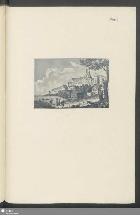 Ansicht des Schlosses um 1750