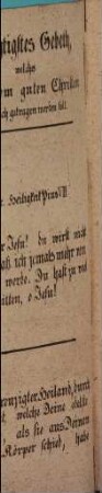 Andächtigstes Gebeth, welches von jedem guten Christen bey sich getragen werden soll