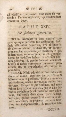Caput XXIV. De societate generatim.