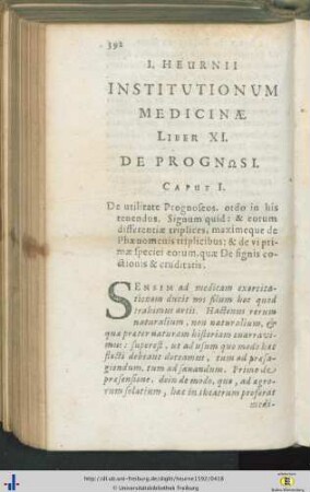 Liber XI. De prognosi.