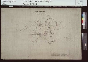 Halden im Rammelsgebirge [Rammelsberg] bei Niederbobritzsch, Weißenborn und Hilbersdorf