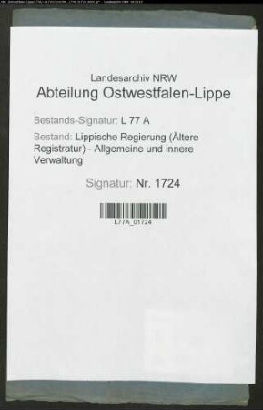 Bekanntmachung von Verhaftungen steckbrieflich Gesuchter im Intelligenzblatt