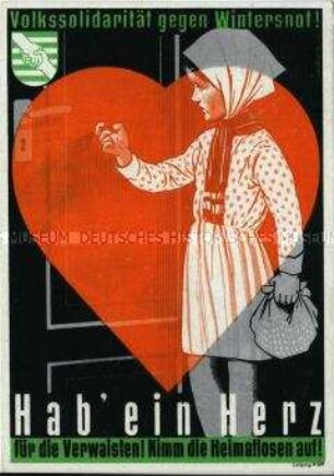 Postkarte der Volkssolidarität