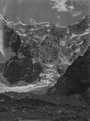 Gletscher : Vermutlich ein Gletscher im Tian Shan Hochgebirge