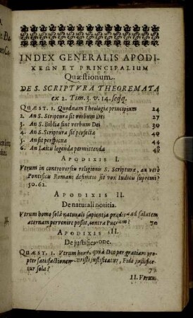 Index Generalis