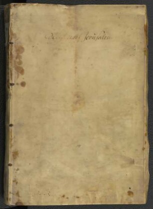Universitätsbibliothek Marburg Ms. 76: John Mandeville - Chronik - Himmelsbrief u. a.