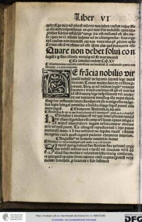 Quare non debet solvi coniugium et quod sine consensu utriusque non sit matrimonium.