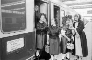 München: Empfang im Hauptbahnhof