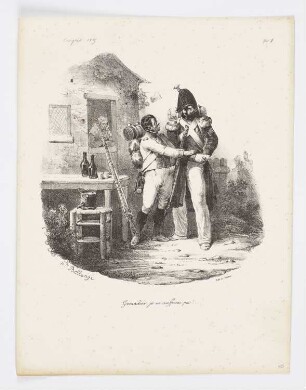 Grenadier, je ne souffrirai pas!, aus: "Album pour 1825"