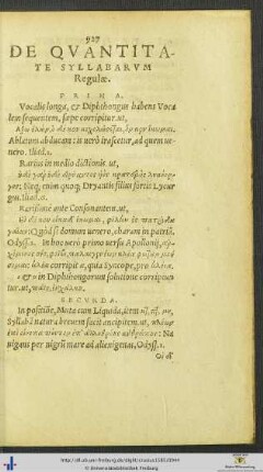 De Quantitate Syllabarum