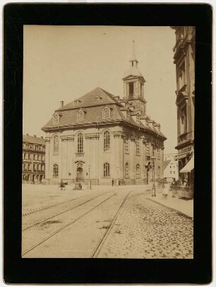 Dresden-Altstadt, Annenkirche. Ansicht von Süden