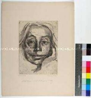 Porträt der Malerin Käthe Kollwitz