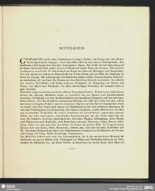 Mittelrhein