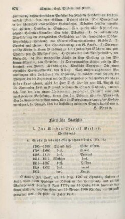 274-284 Kirchliche Statistik