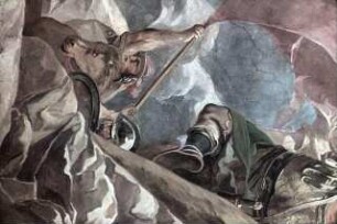 Martyrium: Himmlische Mächte zerstören das Rad und töten die Folterknechte