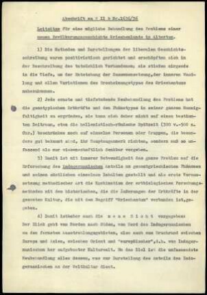 Anlage II. Leitsätze