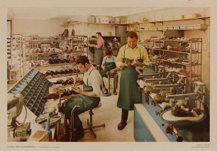 Schuhmacher-Werkstatt