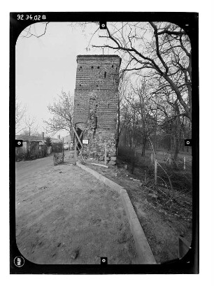 Prenzlau. Seilerturm (wohl E. 13. Jh.)