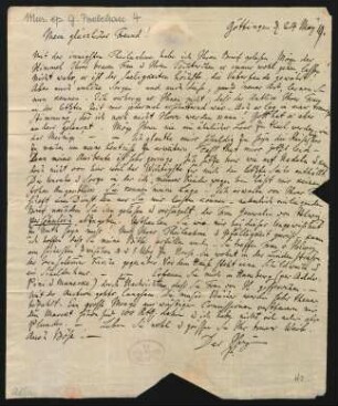 Brief an Ferdinand Mendheim : 24.05.1819