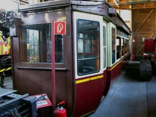 Schwebebahnwagen Nr. 9 der Wuppertaler Schwebebahn