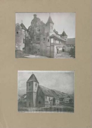 Ansichten von Gebäuden in Gochsheim