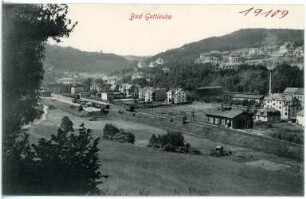 Gottleuba. Blick auf Bad Gottleuba