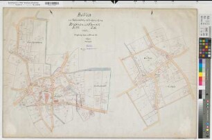 Bremen (Ense), Zusammenlegung Bremen-Parsit, Beiblatt zur Übersichtskarte