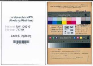 Entnazifizierung Ingeborg Levidis, geb. 01.12.1919 (Sekretaerin)