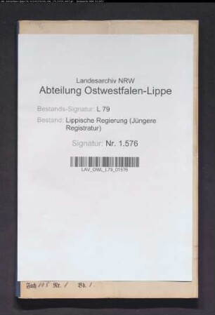 Veranlagung des Landwirts Nullmeier zu Hiddesen, Amt Detmold, zur Wertzuwachssteuer