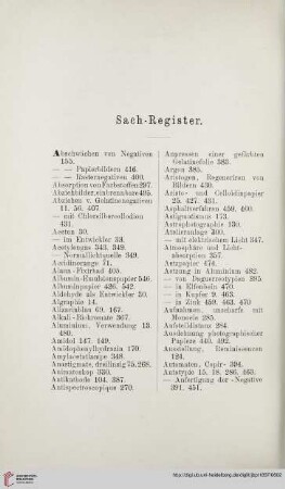 Sach-Register