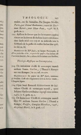 247-264, Théologie Mystique ou Contemplative