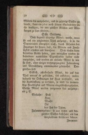 Erste Gattung.