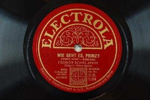 Wie geht es, Prinz? : ("Pronz Igor") / (Borodin)