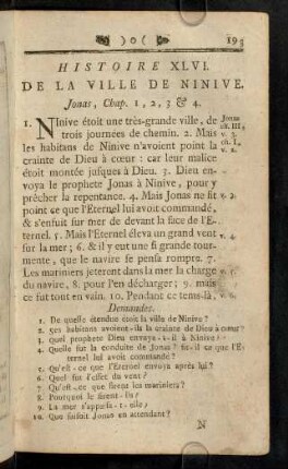 193-197, Histoire XLVI