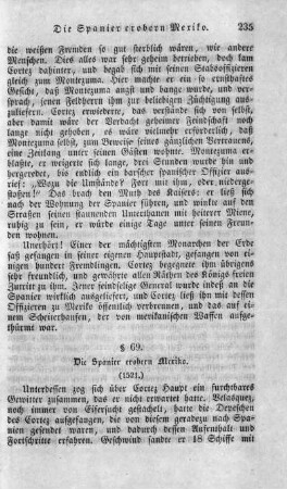 69. Die Spanier erobern Mexiko (1521.)