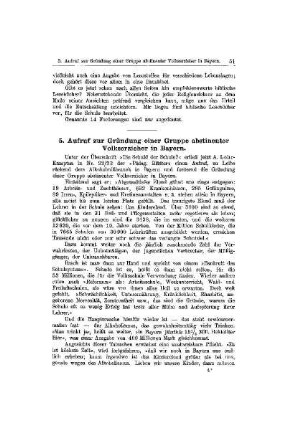 Aufruf zur Gründung einer Gruppe abstinenter Volkserzieher in Bayern : [Mitteilungen]