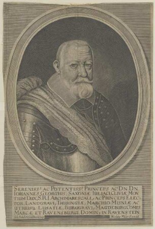 Bildnis des Iohannes Georgius Saxoniae