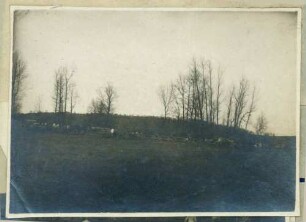 Foto des Divisionsbrückentrains bei Savigny-sur-Aisne