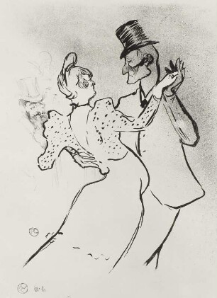 La Goulue und Valentin (Zum Walzer von A. Bosc)