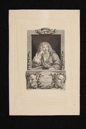 Bildnis des Poquelin de Moliere