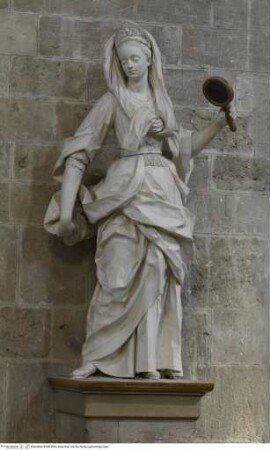 Allegorische Darstellungen der franziskanischen Tugenden, Modestia