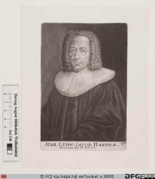 Bildnis Albrecht Ludwig Jacob Harder