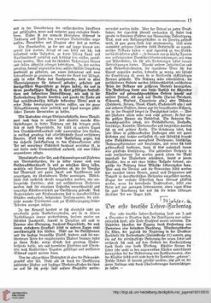 N.F. 1.1921 S. 15-16: Der erste deutsche Lehrer-Farbentag