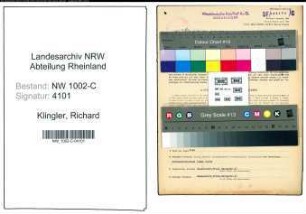 Entnazifizierung Richard Klingler, geb. 22.09.1881 (Techn.Leiter)