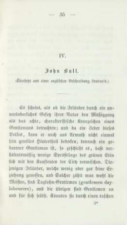 IV. John Bull