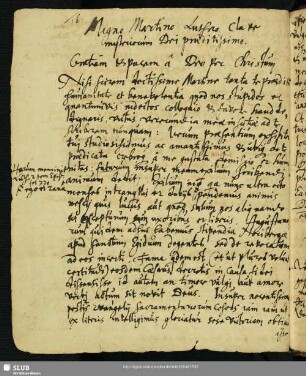 16) Agricola, Steph., Norib. 14 Nov. 1530. Luthero.