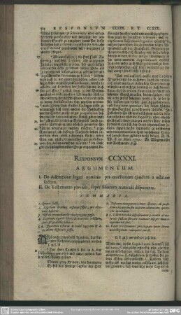 Responsum CCXXXI.