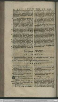 Responsum CCXXXI.